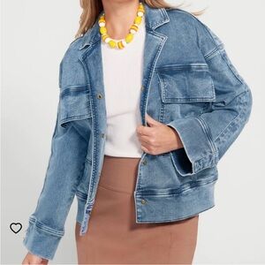 Stretch Denim Jacket